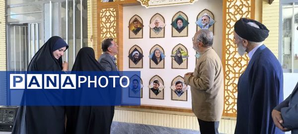 افتتاح یادمان شهدای کانون حضرت زینب (س)