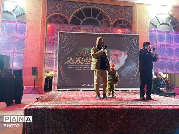 مراسم دومین شب قدر و زنده داری در شهرستان نیشابور 