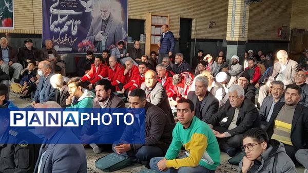 گرامیداشت پنجمین سالگرد شهادت شهید حاج قاسم سلیمانی در شهرستان ملارد