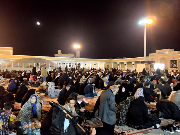 مراسم نخستین شب قدر در حرم حضرت معصومه(س)