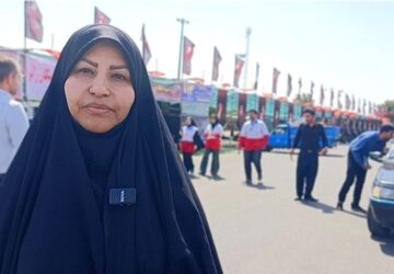 نظرآباد الگوی توجه به نیازهای بانوان و خانواده در خدمت‌رسانی به زائران رهبر شهید است