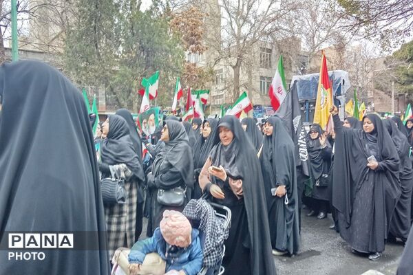 حضور پرشور مردم جسور شهرستان شهریار در راهپیمایی عظیم روز قدس 
