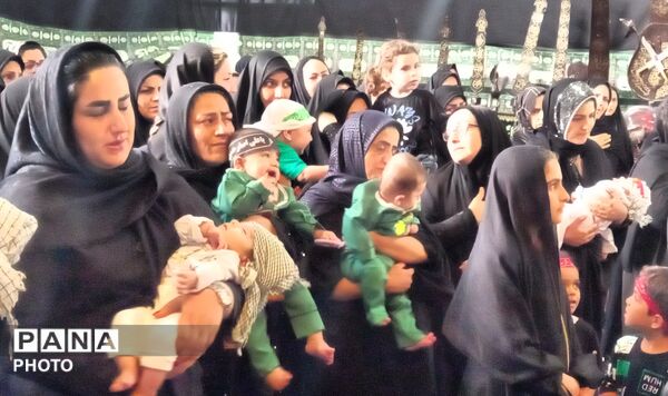 ملایر در سوگ علی اصغر (ع)
