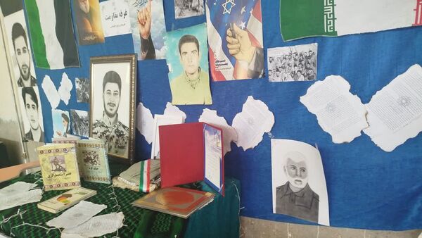 افتتاحیه جشنواره فجر مهدوی در مدرسه پروین اعتصامی چاروسا