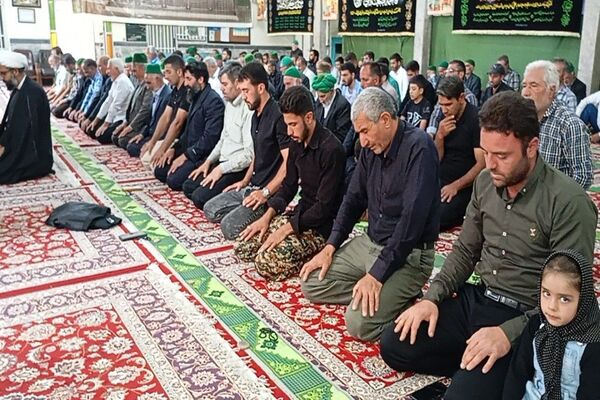 اقامه نماز جمعه در اول ماه محرم در مسجد جامع شهر بار 