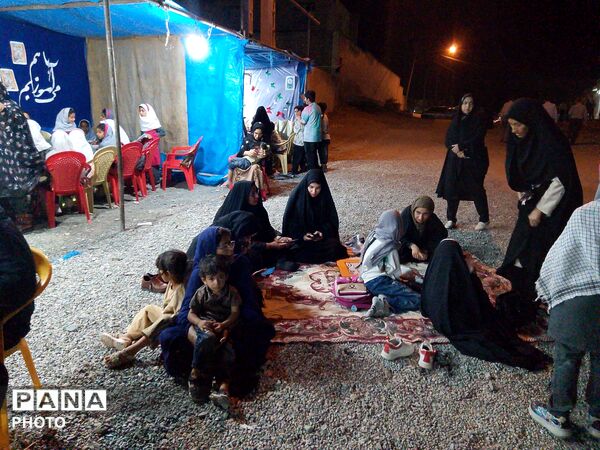 حماسه‌ای دیگر در شهرستان کهنوج با حضور مردم 