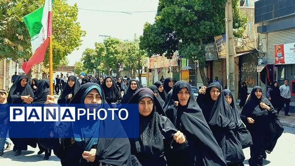 راهپیمایی جمعه خشم علیه جنایات رژیم غاصب صهیونیستی در کوهدشت