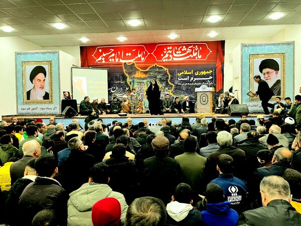 مراسم پنجمین سالگرد شهادت سردار سلیمانی در ناحیه سپاه سملقان