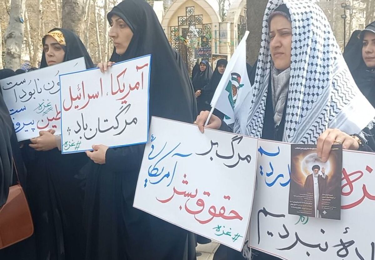 راهپیمایی مردم شهریار به منظور حمایت از مردم مظلوم غزه

