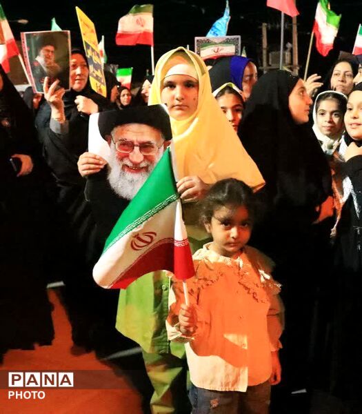 جلوه ای از حضور خانوادگی در اجتماع شبانه شهر جعفریه