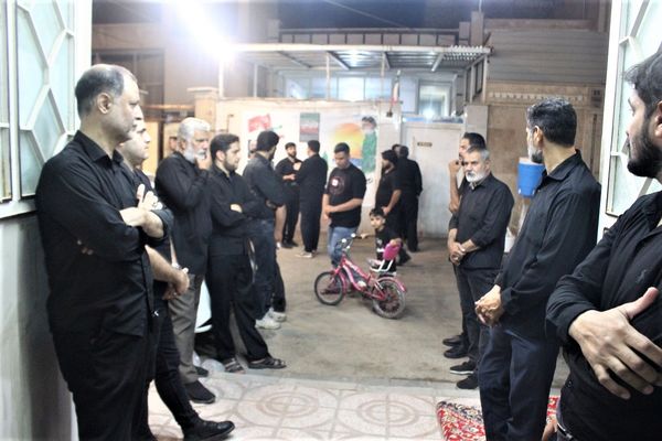 مراسم بزرگداشت چهلم شهید «محمد خاکی» و فرزندش در قم