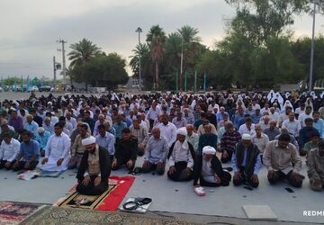 نماز عید قربان در رودان اقامه شد