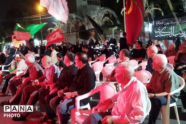  تهران سیاهپوش در شام غریبان رهبر شهید
