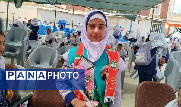 زنگ سپاس معلم در دبستان شکوفه‌های دانش لردگان