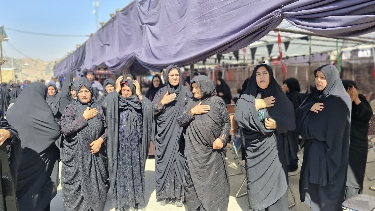 آیین سوگواره کتل و چمری در روستای وروشت دلفان