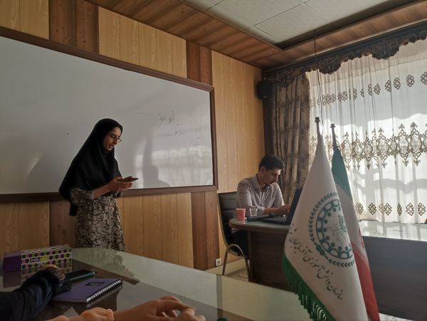 جلسه سوم کلاس‌های «گامی برای بیان شما» خبرگزاری پانا آذربایجان‌شرقی