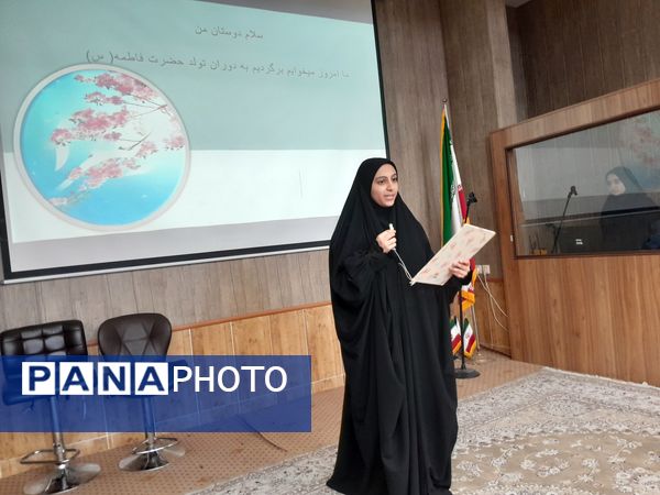 مراسم شهادت حضرت فاطمه(س) در مدرسه مصلی نژاد ناحیه سه 