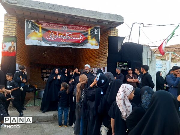 مراسم عصر روز عاشورا در روستای احمد آباد