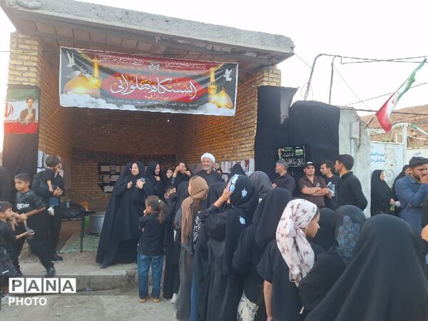 مراسم عصر روز عاشورا در روستای احمد آباد