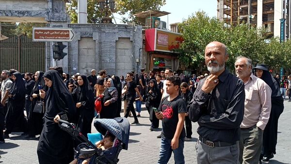  مراسم جاماندگان اربعین در مشهد مقدس