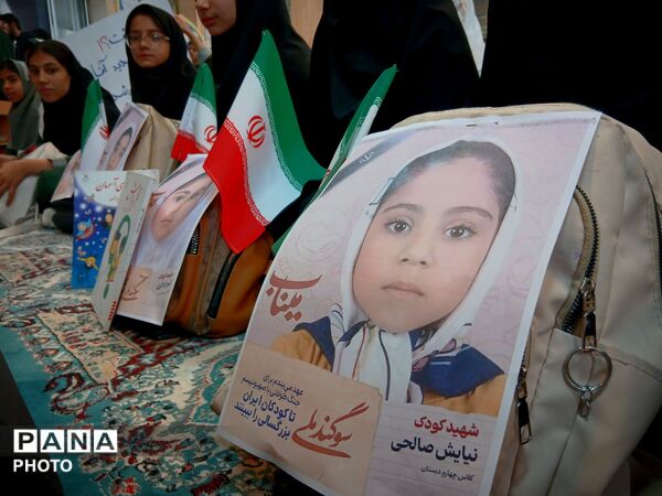 در سوگ آموزگاران و همکلاسی‌های مینابی