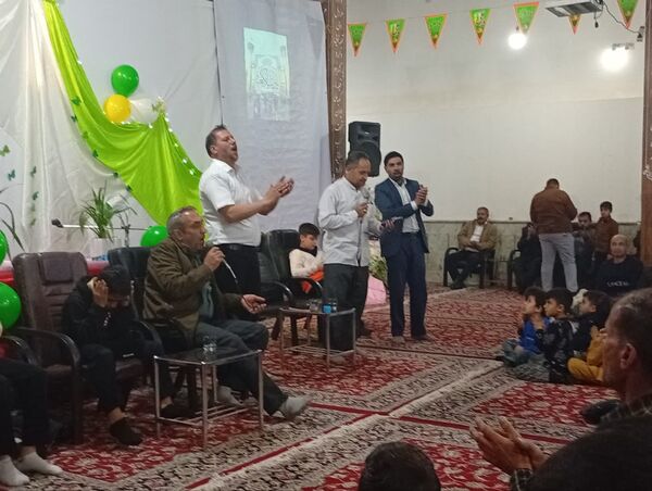 جشن میلاد امام علی (ع) در حسینیه حیدری فدافن