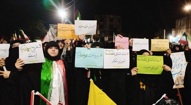 شور عید قربان، مردم کنگاور را به تجمعات شبانه کشاند