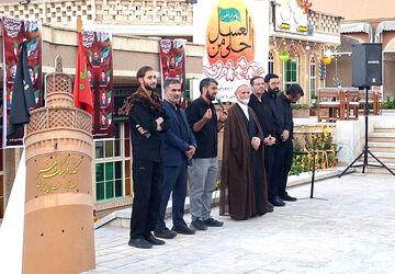 سوگواره "أحلى من العسل" با حضور پرشور دانش آموزان در نجف آباد