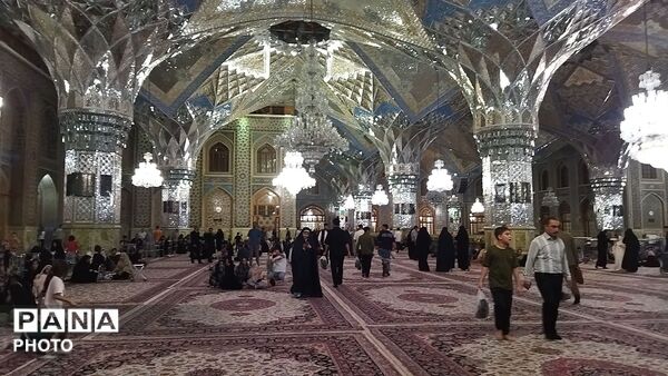 حرم مطهر رضوی در آخرین روز ها از اولین هفته شهریور ۱۴۰۵ 