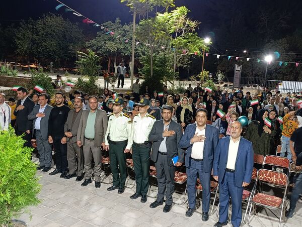 جشن بزرگ تقدیر از هفته دفاع مقدس درکنار نسل آینده ساز