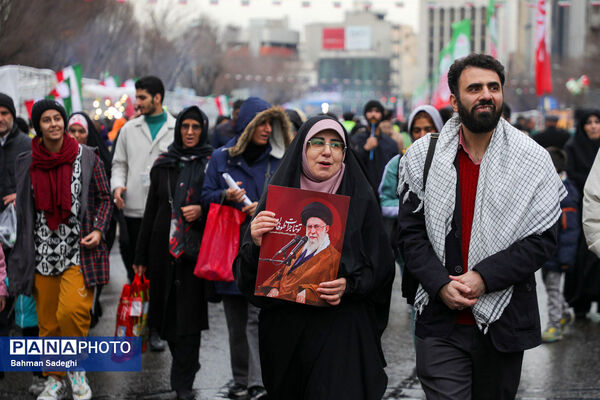جشن خیابانی نیمه شعبان در تهران