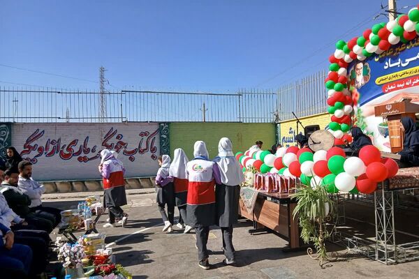 نواختن زنگ پدافند غیرعامل در آموزشگاه های چهاردانگه