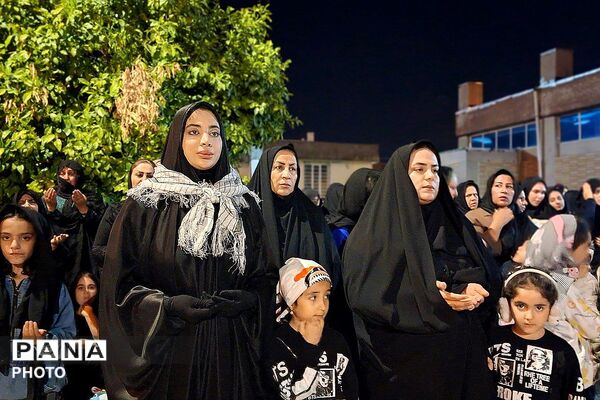 مراسم سوگواری شهادت رهبر معظم انقلاب اسلامی آیت الله امام خامنه ای (ره) در باشت