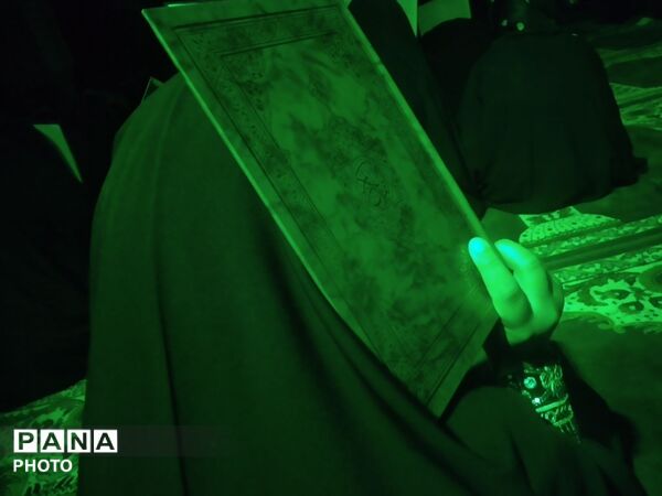 سومین شب قدر در مسجد جامع فیض آباد