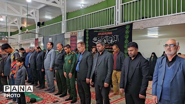 اقامه نماز عبادی سیاسی جمعه در شهر دارالسادات بار نیشابور 