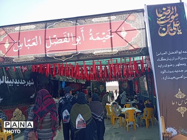 خدمت رسانی شبانه روزی موکب ها به زائران امام رضا (ع) 