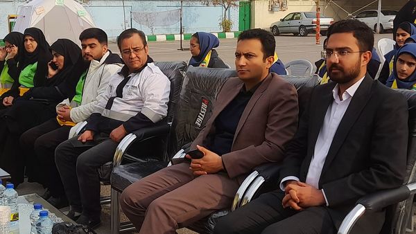 بیست و هفتمین مانور زلزله در دبیرستان نورالهدی