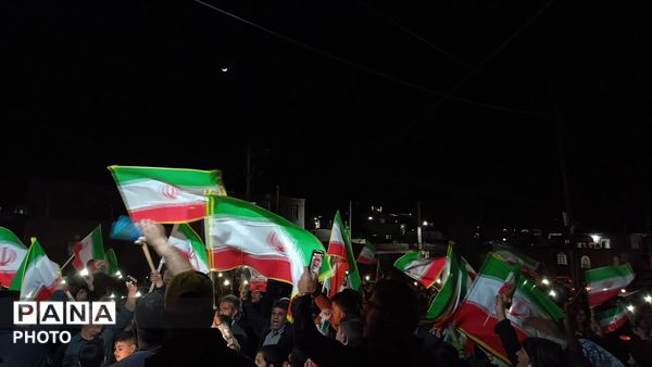 اجتماع عظیم مردم ولایت مدار روستای برزنون شهرستان نیشابور