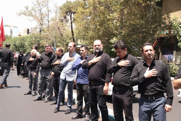 برپایی دسته عزاداری اداره‌کل آموزش و پرورش شهر تهران 