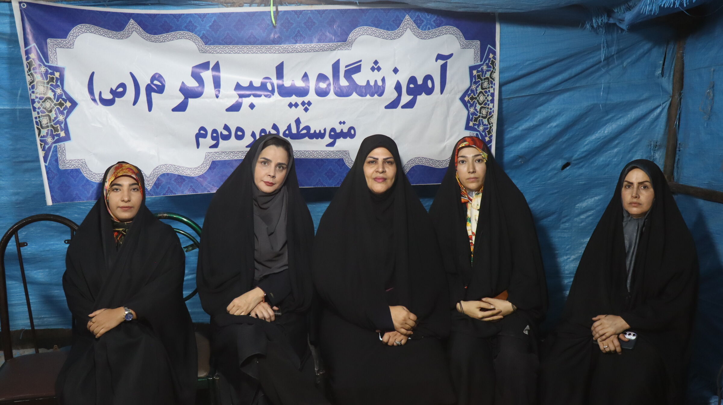 حضور در تجمعات شبانه در میدان شهید امام خامنه‌ای پاکدشت