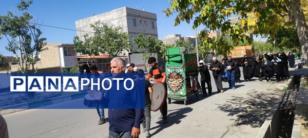 هیئت عزادارن مسجد قمر بنی هاشم شهرستان شیروان