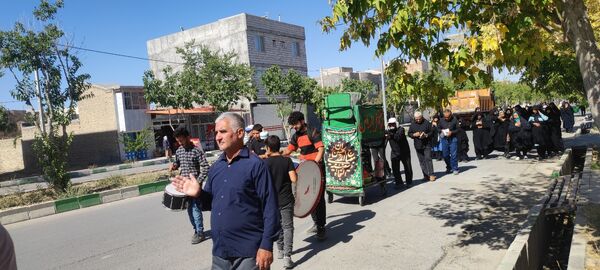 هیئت عزادارن مسجد قمر بنی هاشم شهرستان شیروان