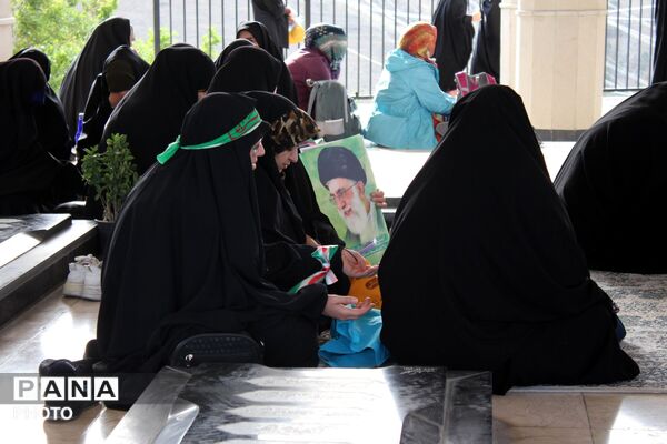 قرائت دعای ندبه در نورالشهدا عظیمیه کرج