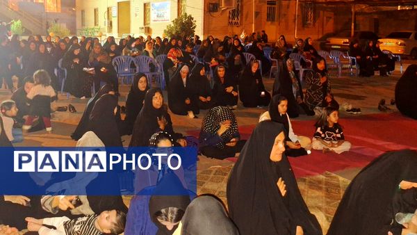 مراسم شام غریبان در شهرستان لنده