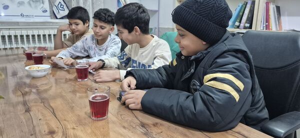 هم اندیشی انجمن خبرنگاری پسران کانون لقمان کاشمر
