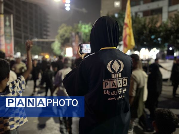 مراسم شب شهادت امام رئوف در مشهد مقدس 