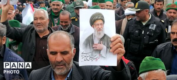 راهپیمایی روز جهانی قدس در شهر بار نیشابور