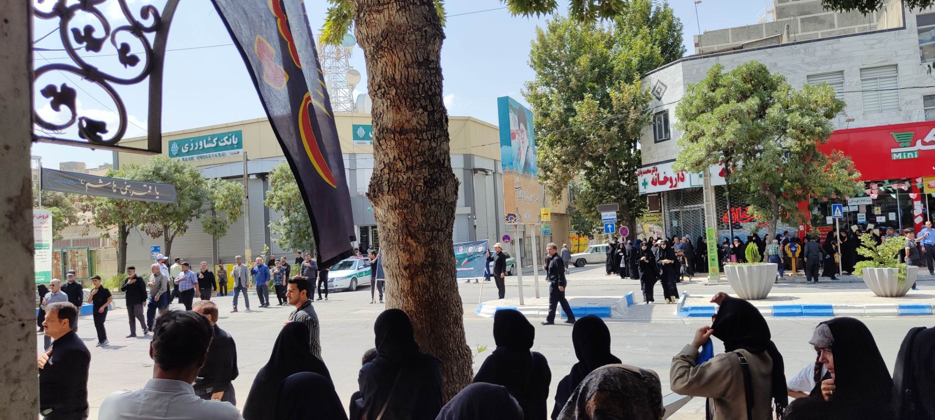 برگزاری مراسم عزاداری اربعین حسینی  در شیروان