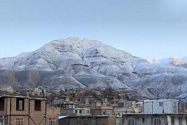 جلوه زمستانی طبیعت شهر بار نیشابور 