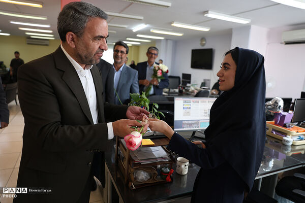 حضور رئیس سازمان مدارس و مراکز غیردولتی در خبرگزاری پانا
